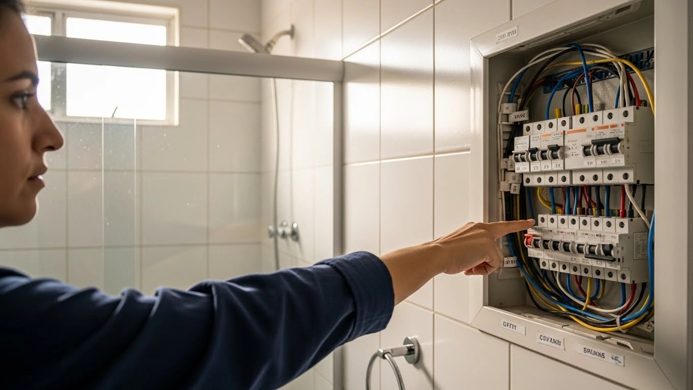 Chuveiro elétrico e disjuntor: como conferir compatibilidade com segurança