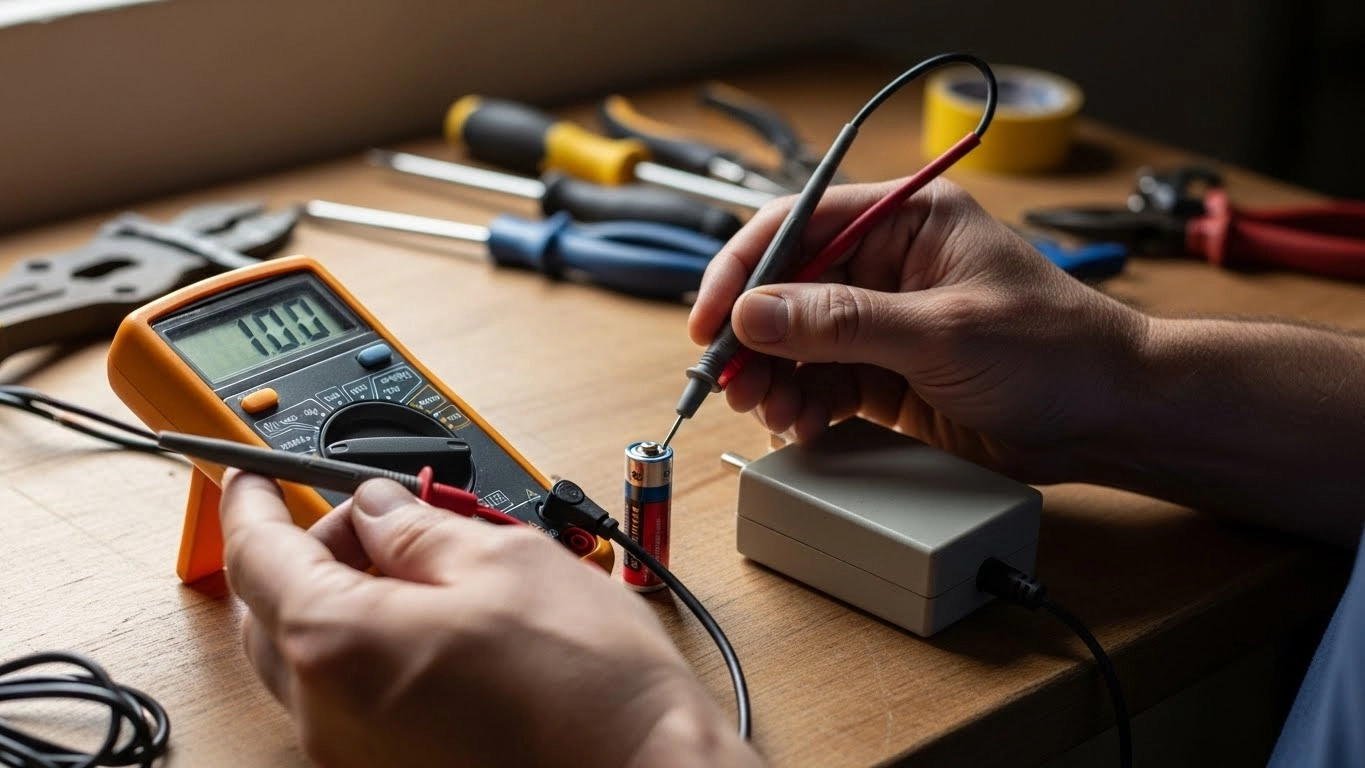 Multímetro para iniciantes: o que significa cada função no visor