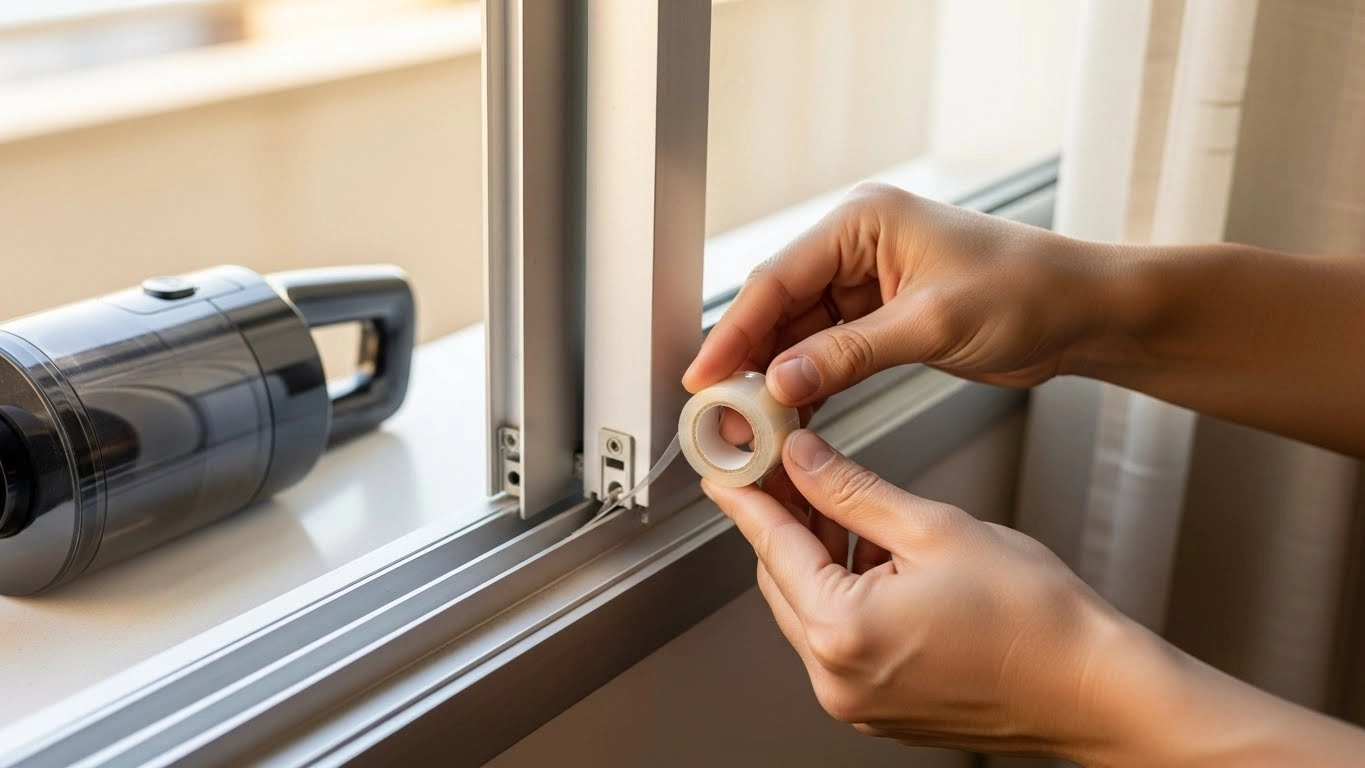 Vedação de janela: como reduzir vento e poeira sem obra