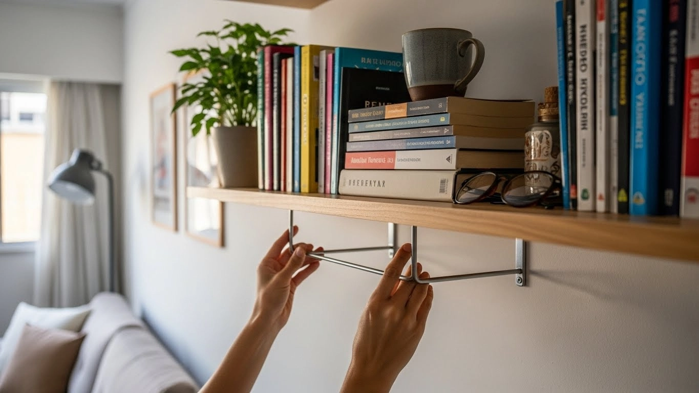 Como reforçar prateleira empenando sem refazer a instalação