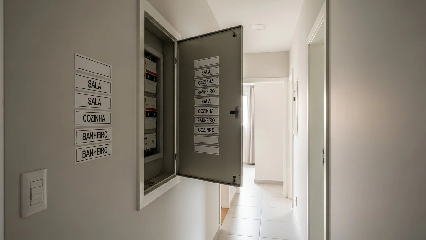 Quadro elétrico: como ler etiquetas, circuitos e prioridades da casa